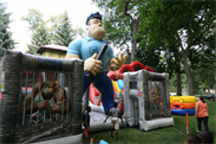 Bouncy House courtesy Games Galore