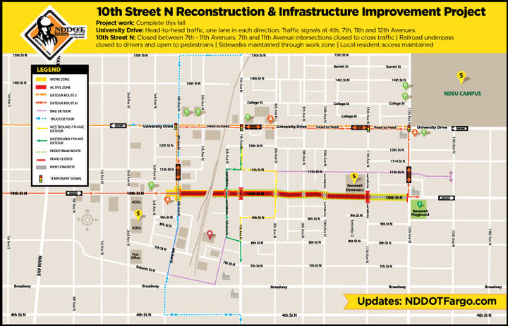 10th Street North Reconstruction Project
