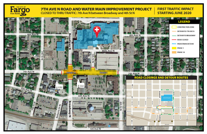 First Traffic Impact Map