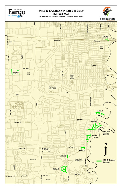 Overall South Side Map