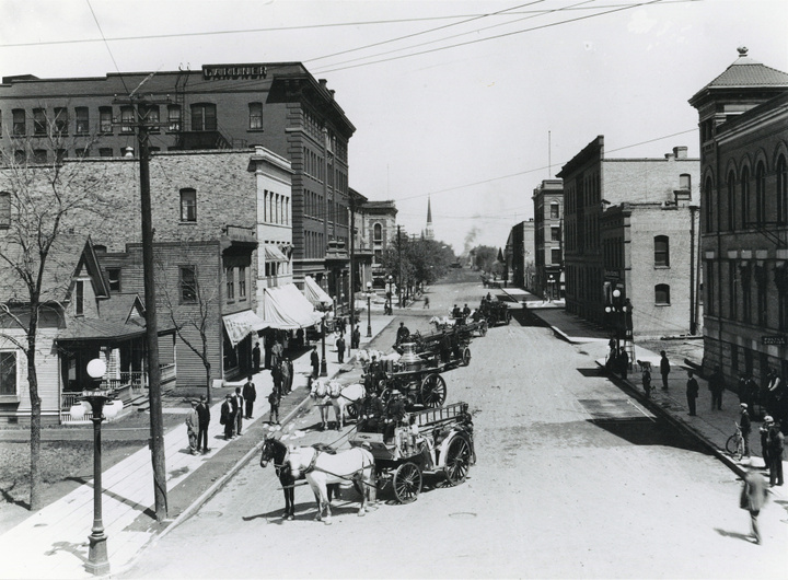 Robert St. in downtown Fargo