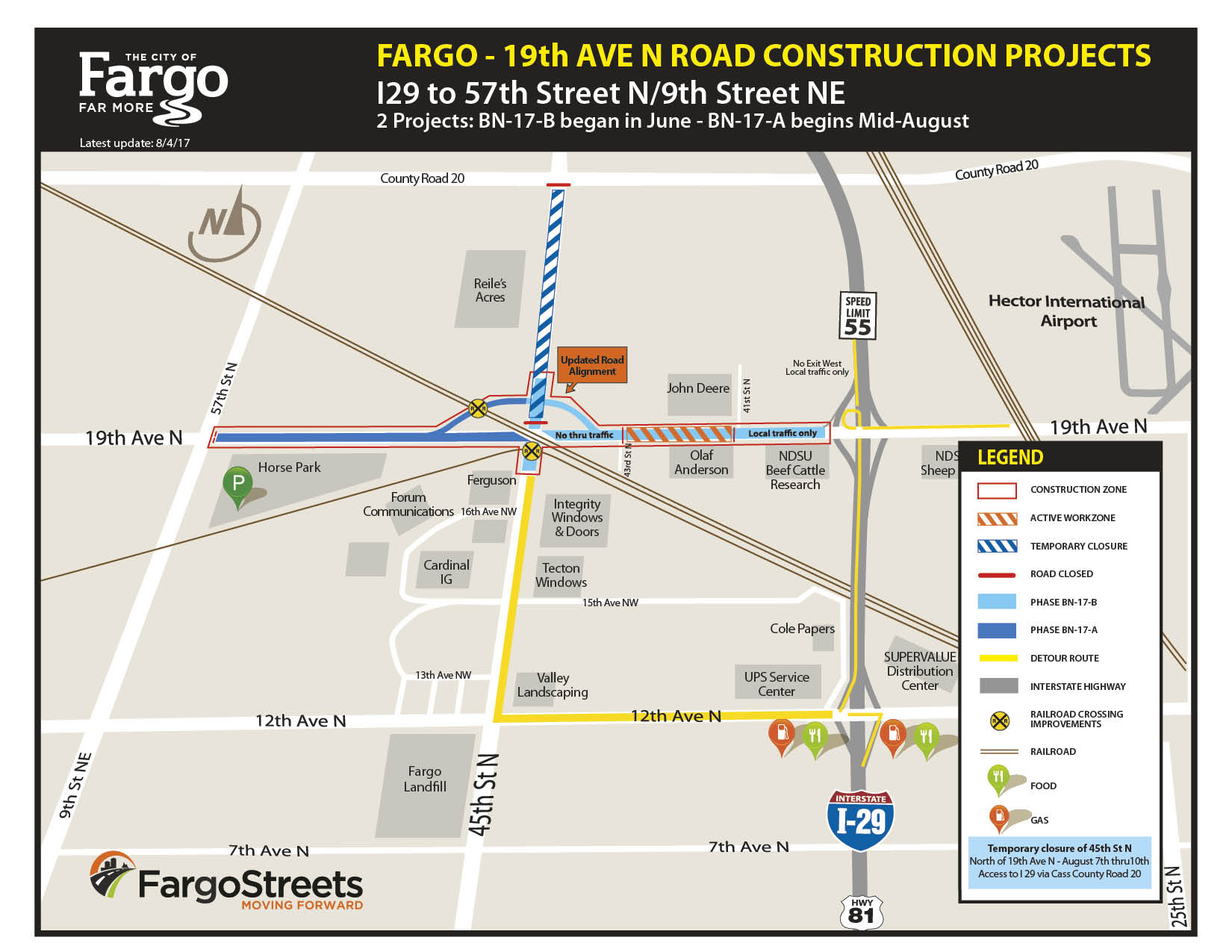 The City of Fargo Update Detail