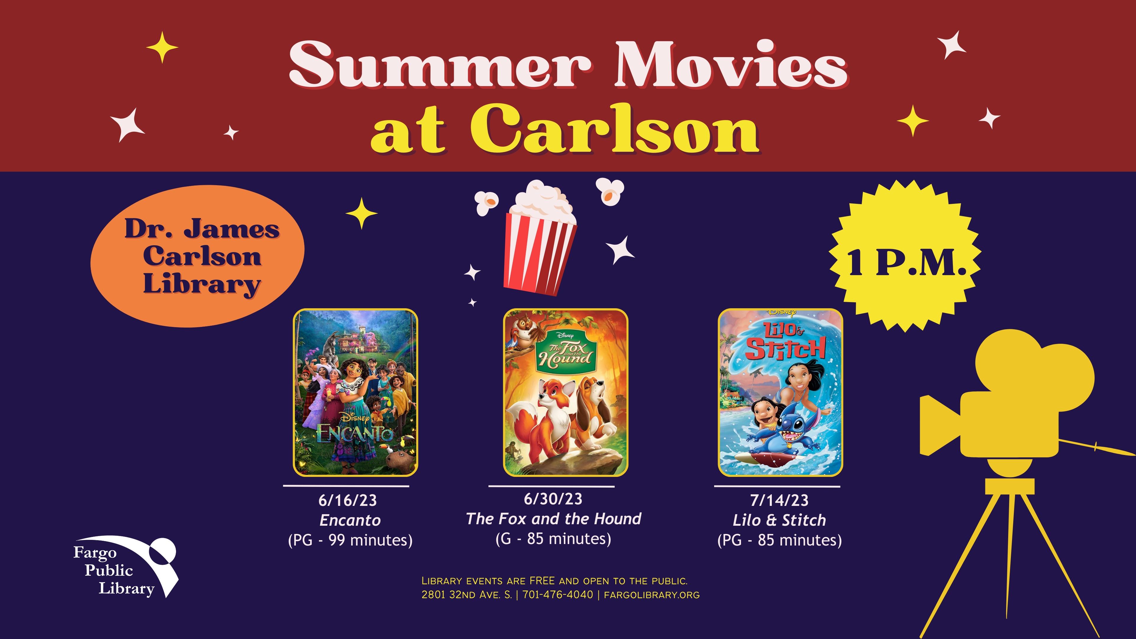 Classic Movies at the Library, Longview Public Library, January 9 2024