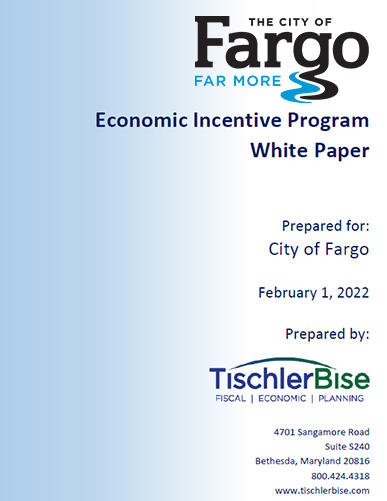 Economic Development Incentives White Paper (Tischler Bise)