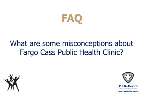 What are some misconceptions about the FCPH Clinic?