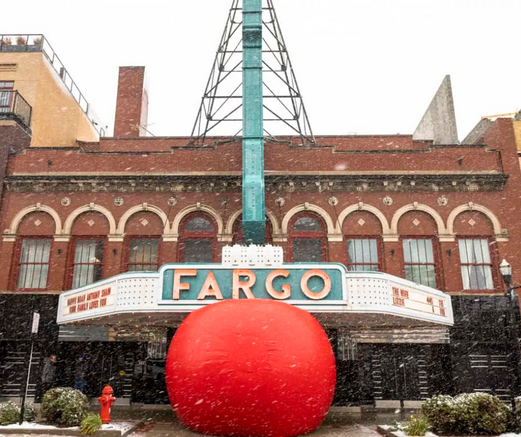 RedBall Project - Temporary Fargo Installation