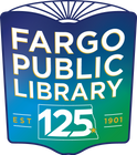 Fargo Library 125th logo