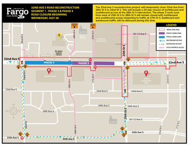 The City of Fargo - 32nd Avenue South Improvement Project