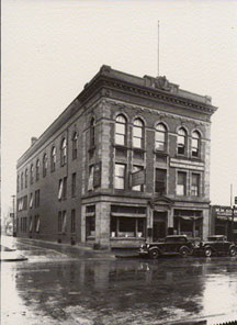 AOUW building built in 1905,  114 Roberts Street,  NDIRS 2023.81.1