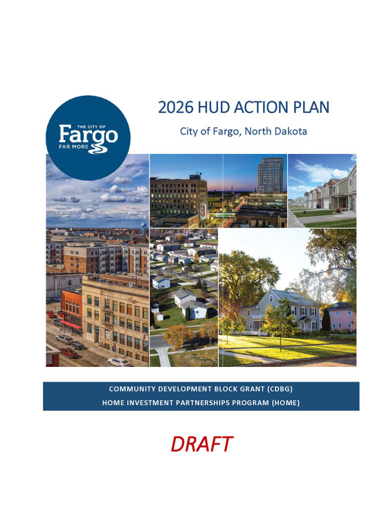 Cover Page of Draft Fargo 2026 Action Plan for website