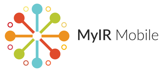 MyIR Mobile logo (horizontal)