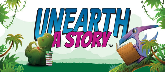 Unearth a Story 2025 children's logo