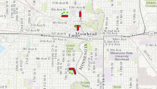 4/25/17 FargoStreets Map Screenshot