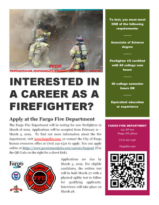 2019 Fire Application Poster