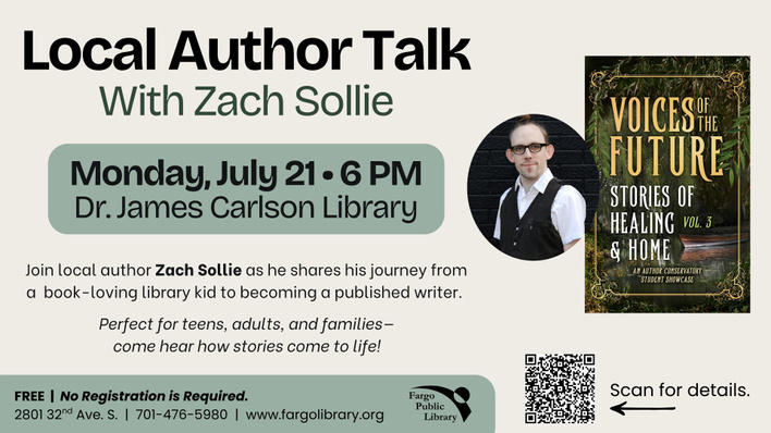 Zach Sollie author visit graphic