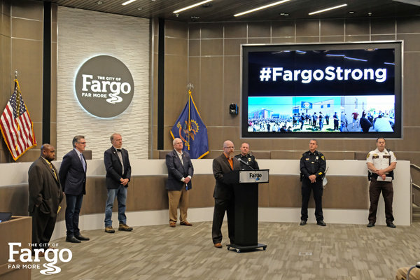 #FargoStrong Press Conference Images