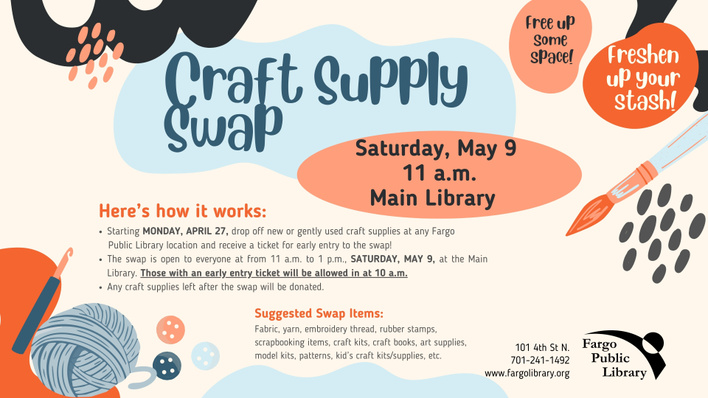 Craft Supply Swap 2026