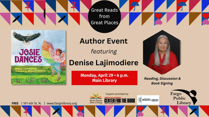 "Josie Dances" Reading and Author Visit with Denise Lajimodiere