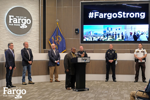 #FargoStrong Press Conference Images