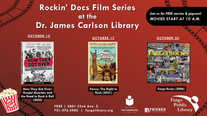 Rockin' Docs film series graphic