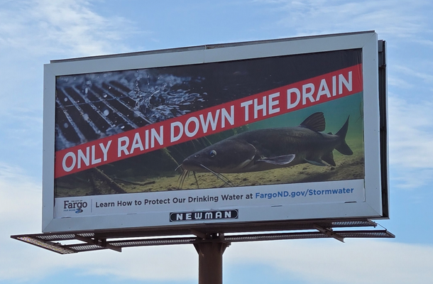 Stormwater billboard