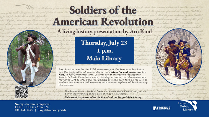 Soldiers of the American Revolution graphic