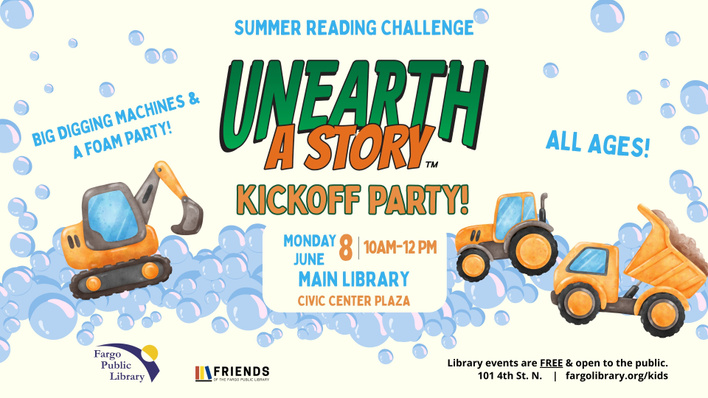 Summer Reading Challenge Kickoff Event graphic