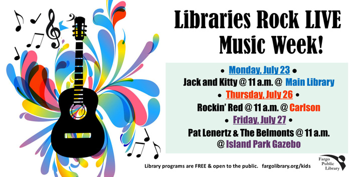 Libraries Rock! Music Week