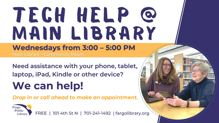 Tech Help at Main Library