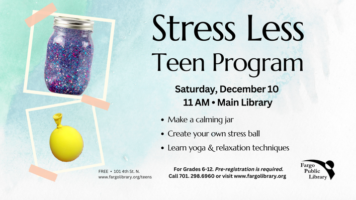 Teen Stress Less event