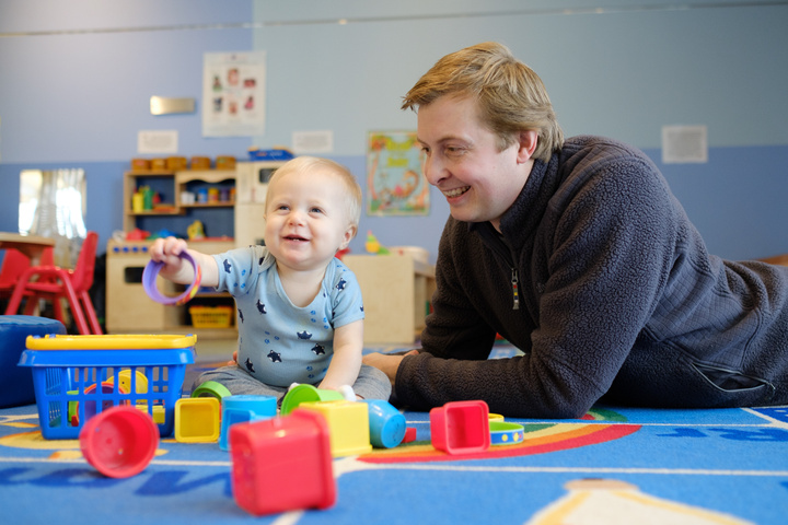 Wiggle Room photo child and parent