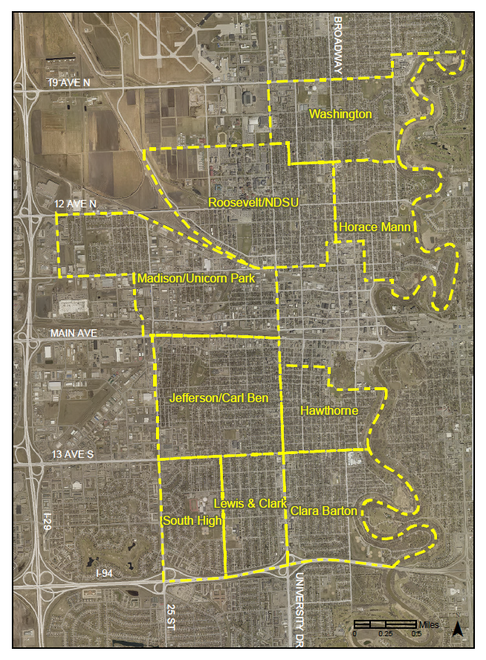 Core Neighborhoods Map