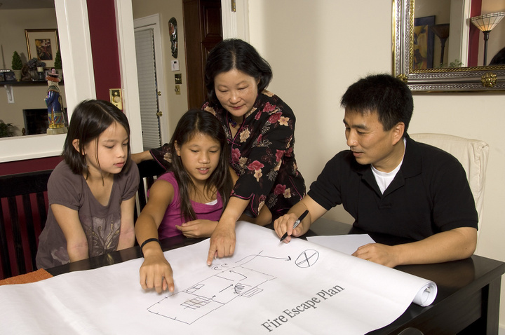 Fire Escape Planning with Family
