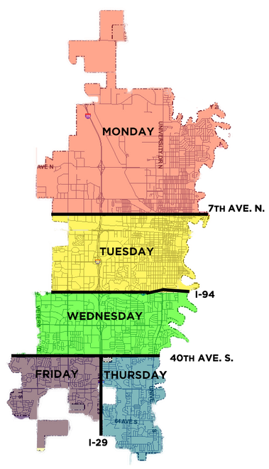 Lawn Watering Map