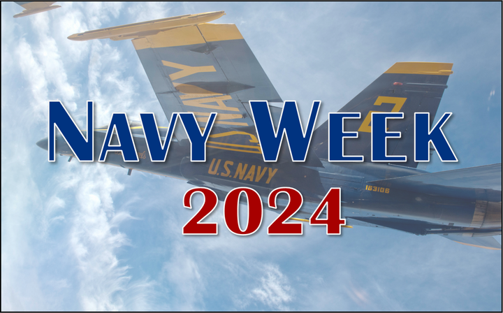 Navy Week 2024 graphic