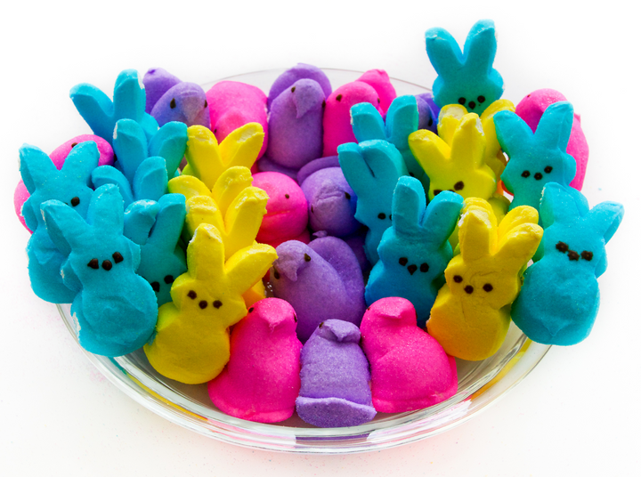 Peeps in a bowl