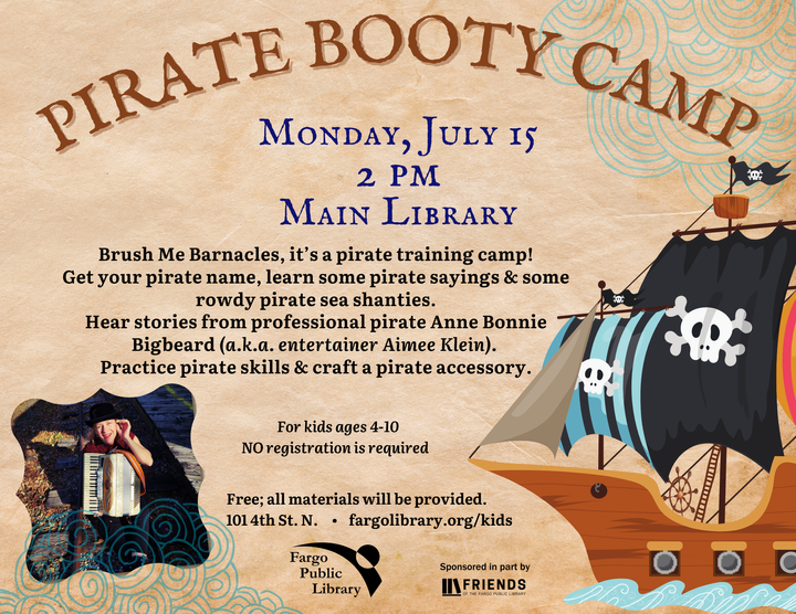 Pirate Booty Camp Poster