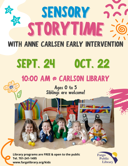 sensory storytime fall 2026