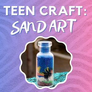 Sand art craft graphic