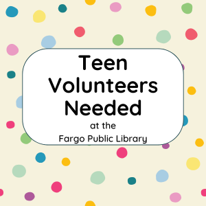 Teen Volunteers Needed image