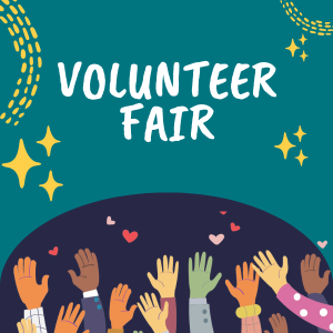 Volunteer Fair graphic