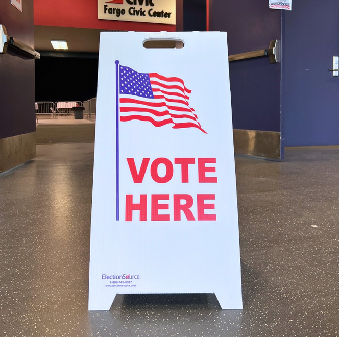 Voting Sign