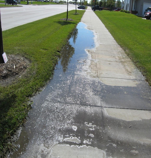 Sidewalk Water