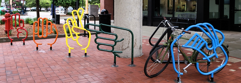 New Creative Bike Rack