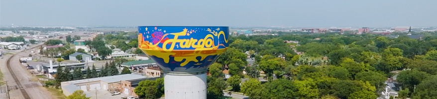 New Fargo Mega Water Tower Hero Image